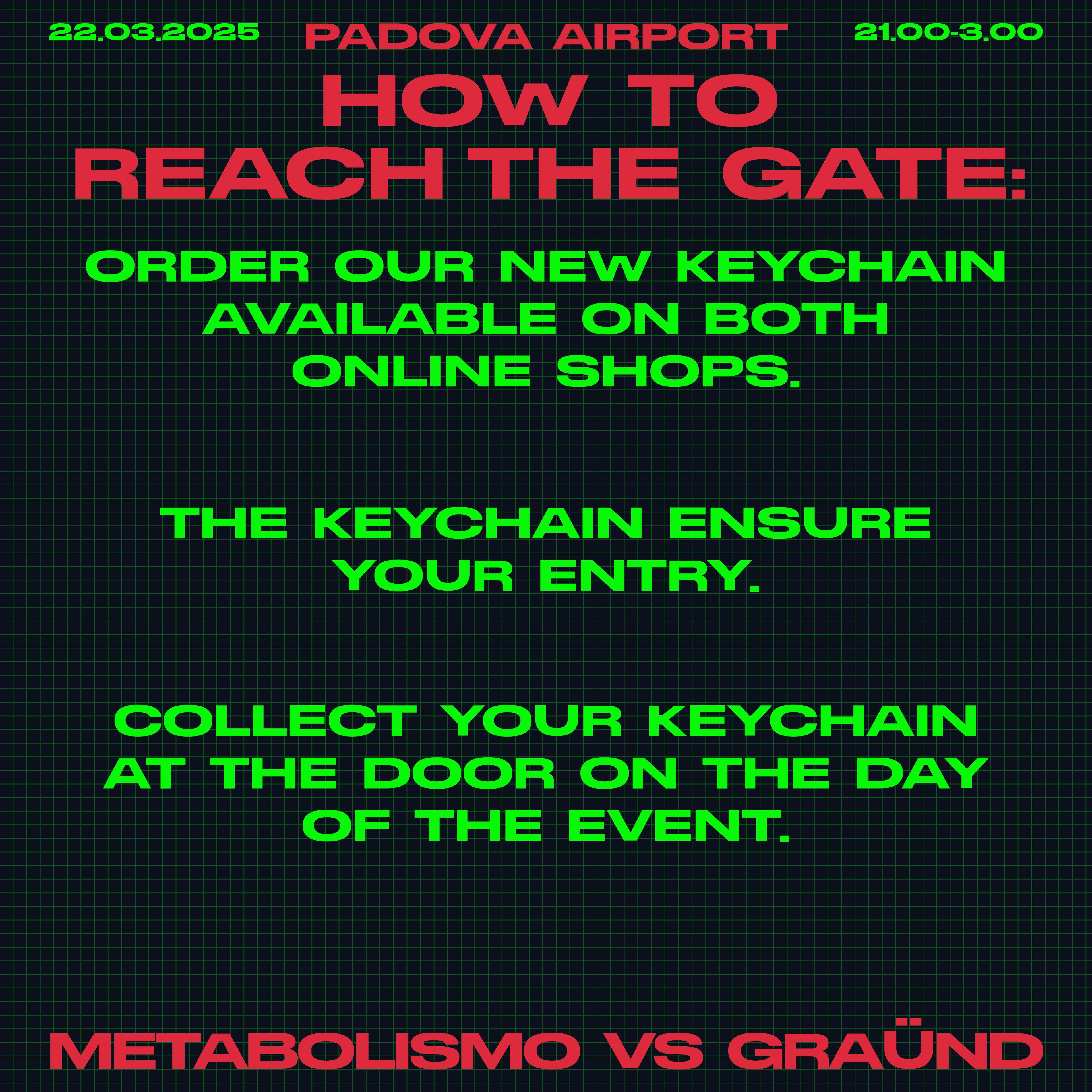 FIGHT KEYCHAIN